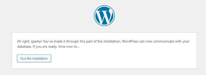 Hướng dẫn 2 cách để tải WordPress trên máy tính Windows cực chi tiết 81 Nhấp chạy cài đặt