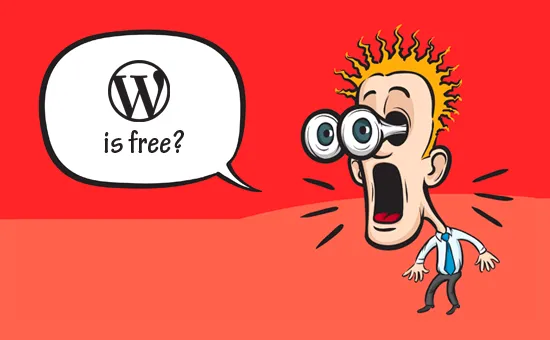 WordPress là miễn phí