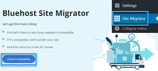 6 cách export trang web WordPress đơn giản 34 Nhấp vào Check Compatibility button