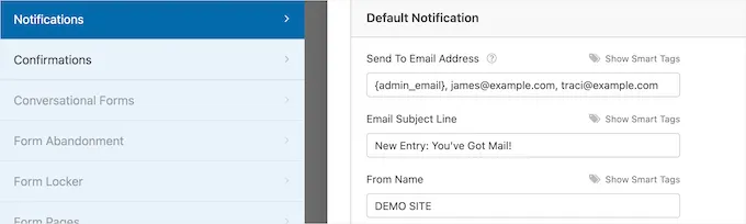 Hướng dẫn tạo contact form trong WordPress với WPForms 31 Field From Name tự động được điền bằng tên của người dùng