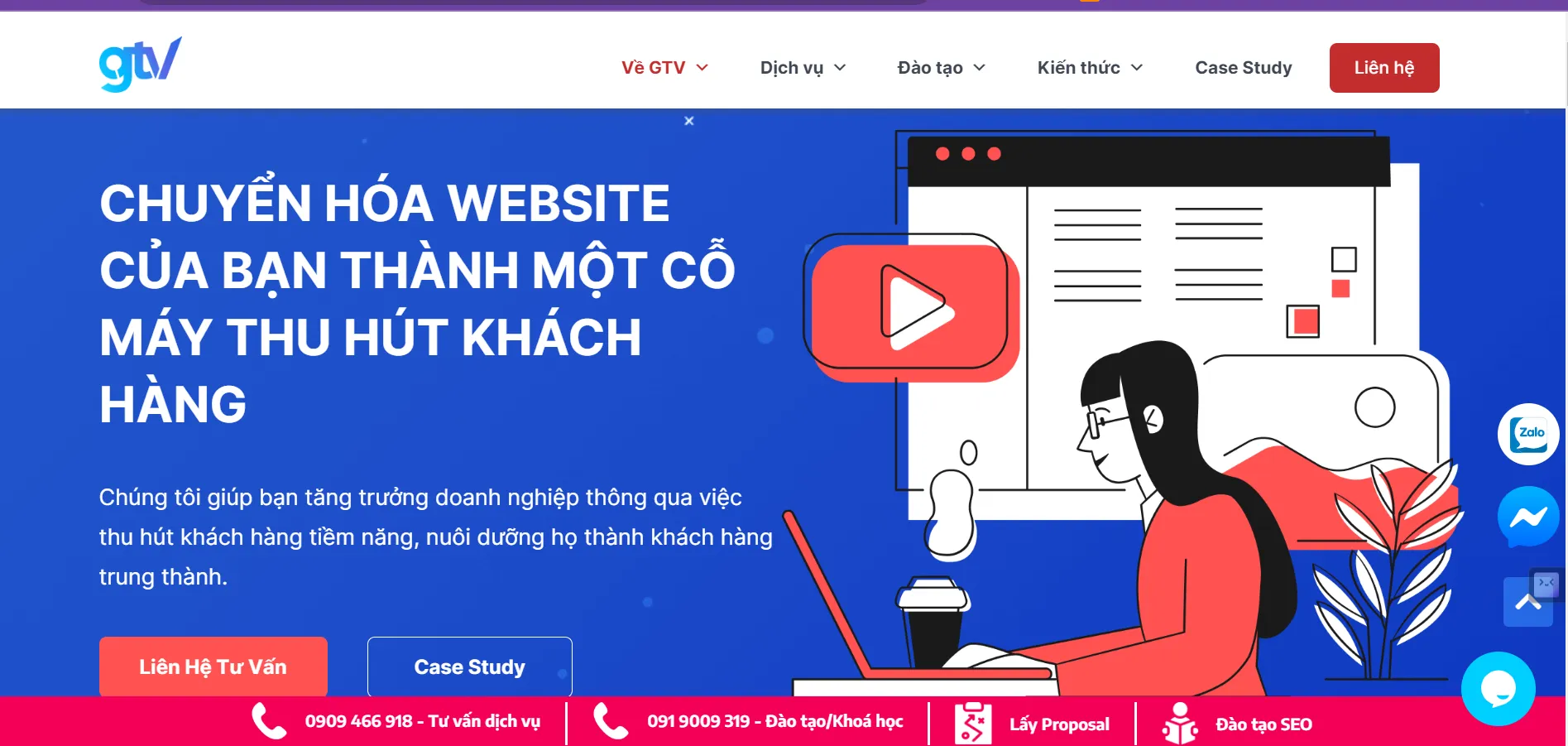 Top 10+ công ty SEO uy tín hàng đầu tại Việt Nam 41 Công ty TNHH TMDV GTV SEO