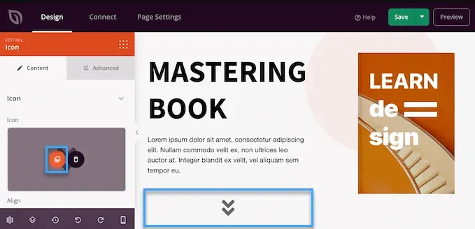 2 cách thêm icon font vào theme WordPress 51 Chọn Icon block để hiển thị một icon Font Awesome khác