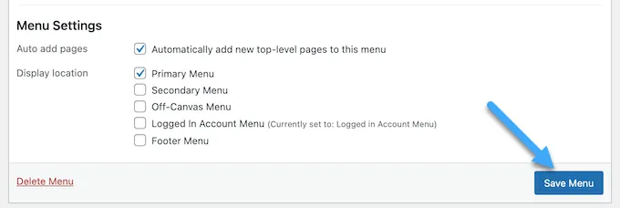 Cách thêm social media icons vào menu WordPress dễ dàng, nhanh chóng 45 Lưu những thay đổi trong menu và công khai