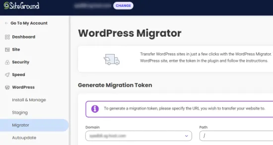 6 cách export trang web WordPress đơn giản 40 Truy cập vào trang WordPress chọn Migrator