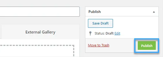 2 cách đặt hình ảnh cạnh nhau trong WordPress dễ dàng 28 Nhấn vào button Publish để lưu gallery hình ảnh