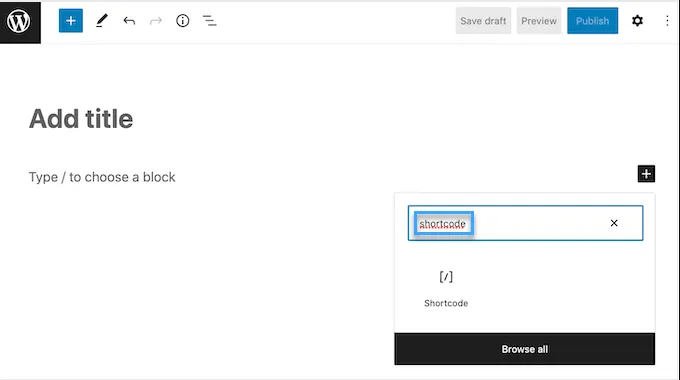 2 cách thêm icon font vào theme WordPress 31 Tìm kiếm Shortcode và chọn block