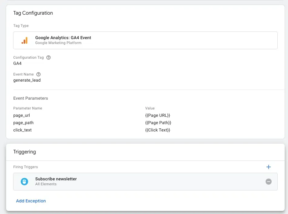 Cách track events và conversions trong GA4 cho B2B 61 Tạo thẻ tag và kiểm tra events