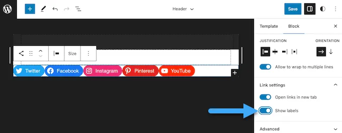 Cách thêm social media icons vào menu WordPress dễ dàng, nhanh chóng 58 Thêm nhãn vào menu social