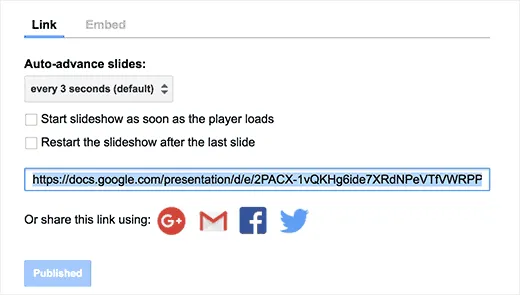 2 cách thêm Google Slides vào WordPress cực đơn giản 12 URL để chia sẻ bản trình bày của bạn