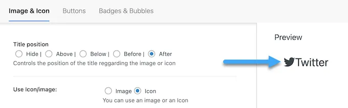 Cách thêm social media icons vào menu WordPress dễ dàng, nhanh chóng 41 Xem trước các biểu tượng trong menu điều hướng trang web hoặc blog