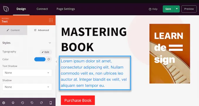 2 cách thêm icon font vào theme WordPress 49 Nhấp chọn block trong bố cục để tùy chỉnh block