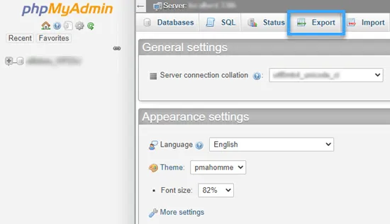 6 cách export trang web WordPress đơn giản 54 Nhấp vào Export button