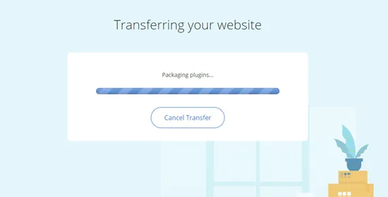 6 cách export trang web WordPress đơn giản 36 Trang web được package để chuyển đổi