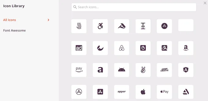 2 cách thêm icon font vào theme WordPress 52 Chỉ cần tìm icon font mà bạn muốn sử dụng và nhấp chọn