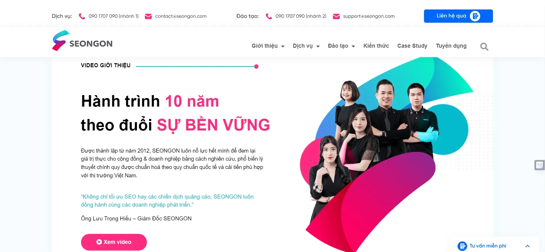 Top 10+ công ty SEO uy tín hàng đầu tại Việt Nam 43 Công ty cổ phần SEONGON Thịnh Vượng