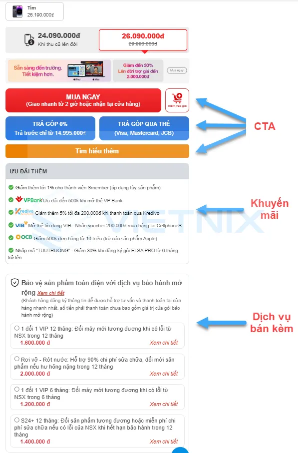 Tham khảo mẫu bài viết chuẩn SEO chất lượng on top Google nhanh chóng 40 Đầy đủ thông tin về khuyến mãi, dịch vụ và cả nút CTA