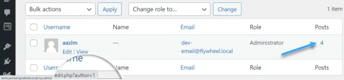 4 cách tìm ID trong WordPress dành cho người mới bắt đầu 97 ID tác giả