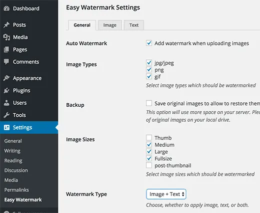 3 cách tự động thêm watermark vào hình ảnh đơn giản 20 Cài đặt plugin Easy Watermark