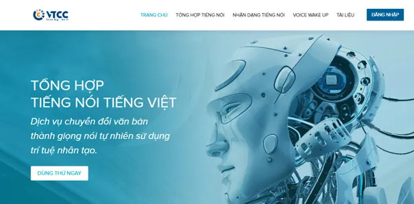 22 công cụ chuyển văn bản thành giọng nói AI tiếng Việt miễn phí 38 VTCC.AI - Chuyển đổi văn bản thành giọng nói miễn phí