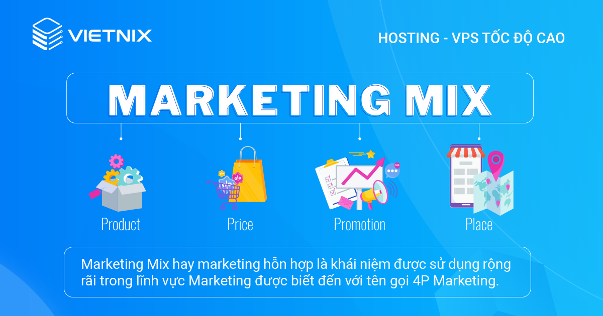 Khái niệm Marketing Mix là gì?