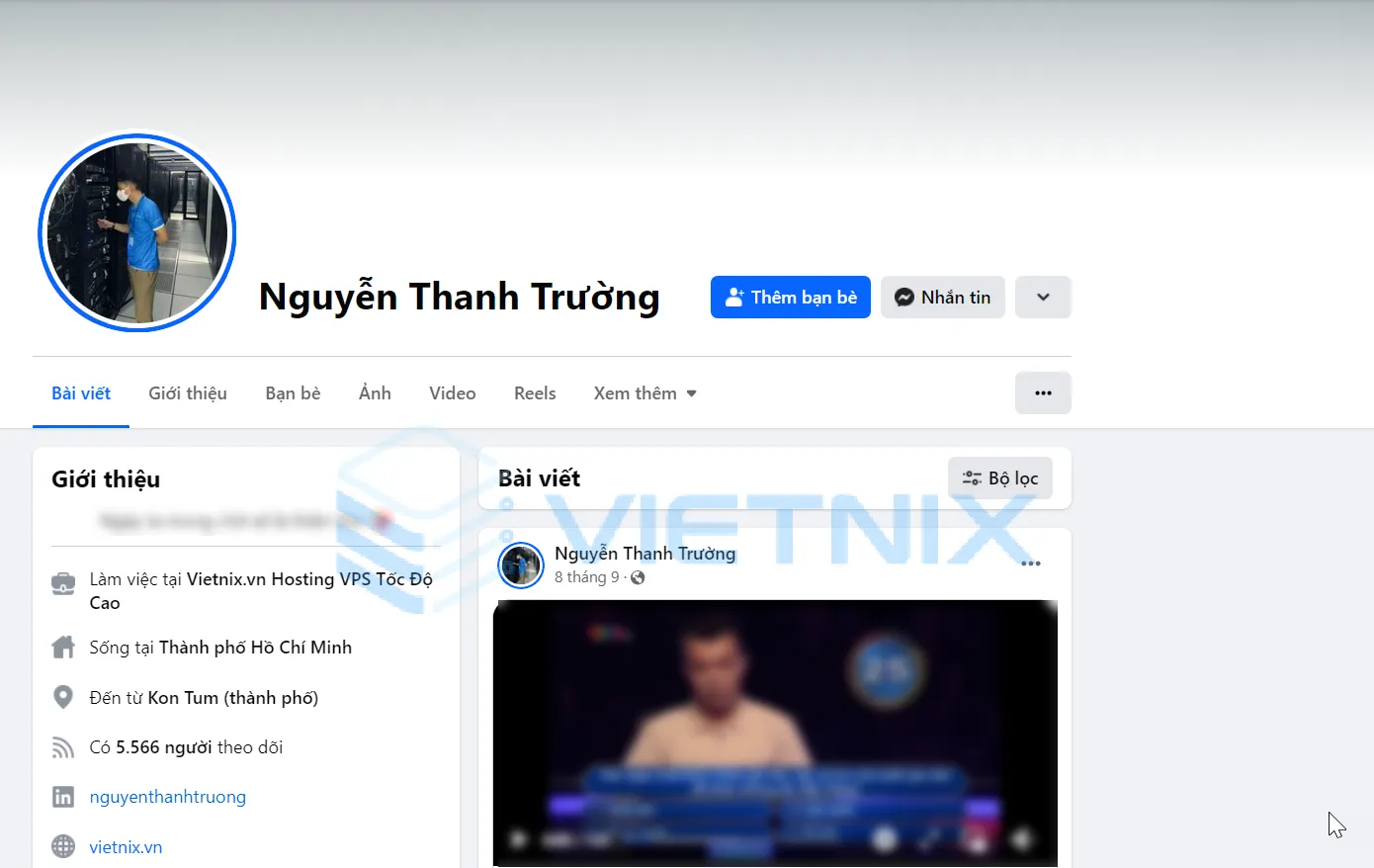 ID Facebook là gì? Các công cụ dùng để lấy ID Facebook phổ biến nhất hiện nay 27 Mở trang Facebook bạn muốn tìm kiếm ID Facebook