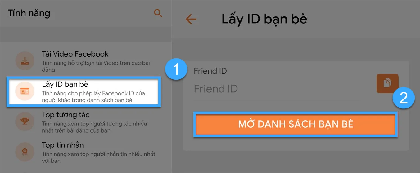 ID Facebook là gì? Các công cụ dùng để lấy ID Facebook phổ biến nhất hiện nay 31 Mở danh sách bạn bè