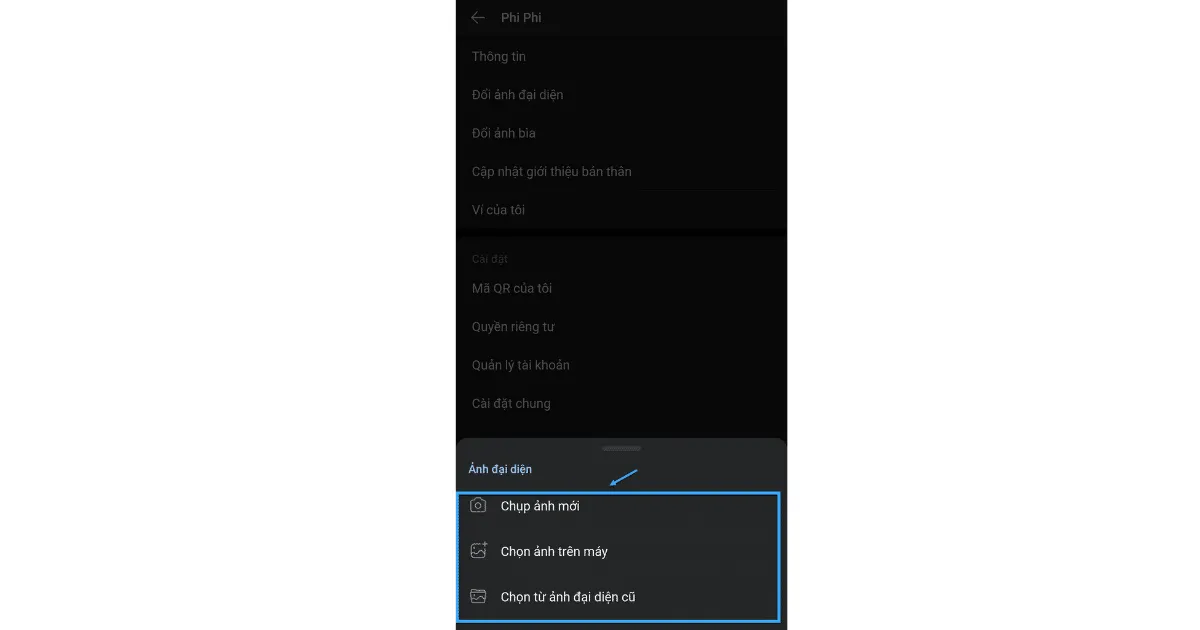 Tips chọn kích thước ảnh bìa Zalo chuẩn nhất hiện nay 31 Chọn 1 trong 3 phương thức để đổi ảnh đại diện
