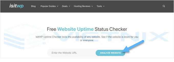 Cách khắc phục lỗi ERR_CONNECTION_RESET trong WordPress 16 Công cụ Uptime Uptime Status Checker - IsItWP