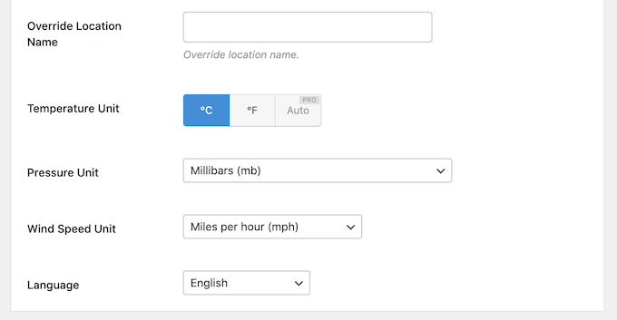 Cách hiển thị dự báo thời tiết trong WordPress chi tiết nhất 28 image 22