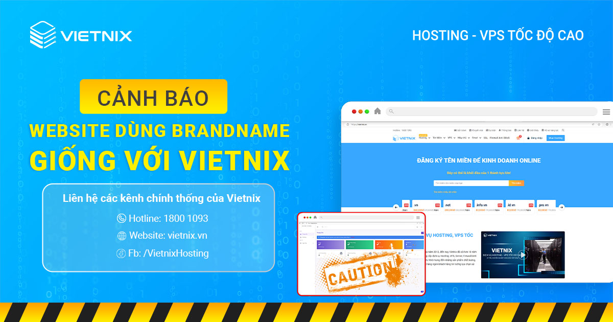 canh bao website dung brandname giong