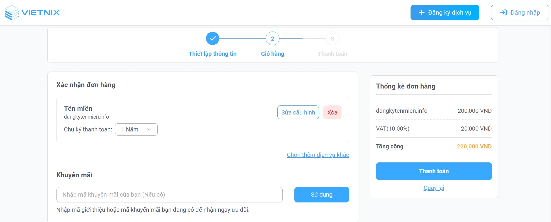 Tên miền .net là gì? Lợi ích và cách đăng ký đơn giản 36 Kiểm tra giỏ hàng
