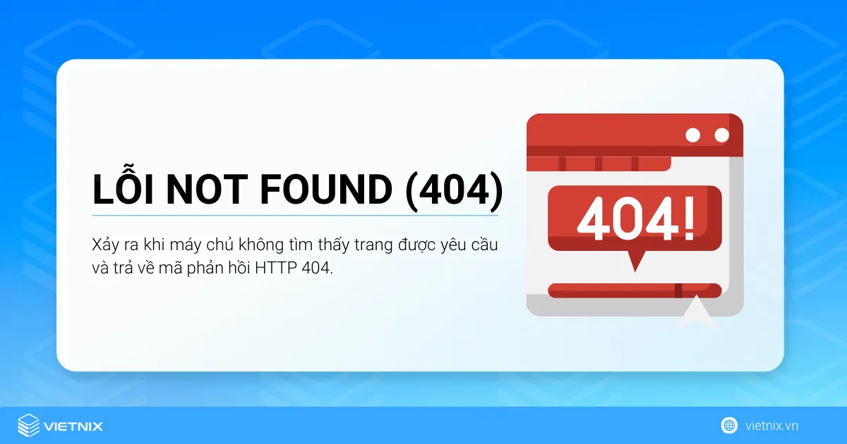 Lỗi not found (404) là gì?