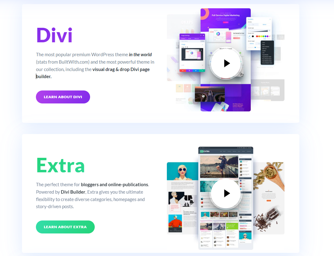 Review về Elegant Themes: Theme Divi, Extra, Plugin Divi Builder, Monarch, Bloom 19 Plugin mạnh mẽ và hữu ích