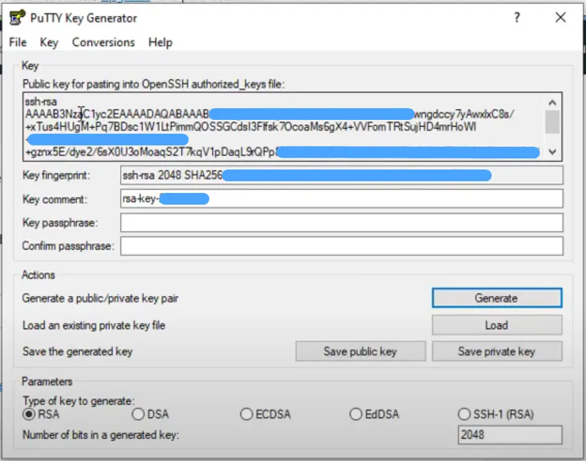 Giới thiệu Ubuntu Server 18.04 - Cài đặt nâng cấp Ubuntu Server 18.04 LTS 83 Cách Public key sẽ hiển thị