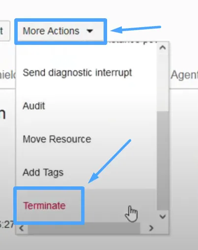 Giới thiệu Ubuntu Server 18.04 - Cài đặt nâng cấp Ubuntu Server 18.04 LTS 76 Chọn Terminate từ menu