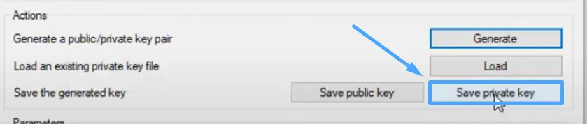 Giới thiệu Ubuntu Server 18.04 - Cài đặt nâng cấp Ubuntu Server 18.04 LTS 84 Save private key