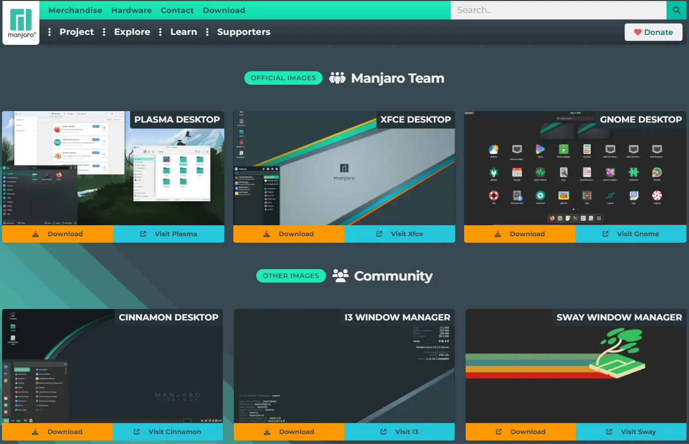 Hướng dẫn cài đặt Manjaro Linux cho PC 20 Các phiên bản được phát triển từ hãng và cộng đồng