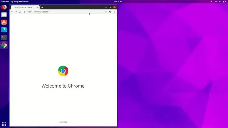 Hướng dẫn cài Chrome trên Ubuntu qua 2 cách đơn giản 17 Chrome đã được cài đặt thành công trên Ubuntu