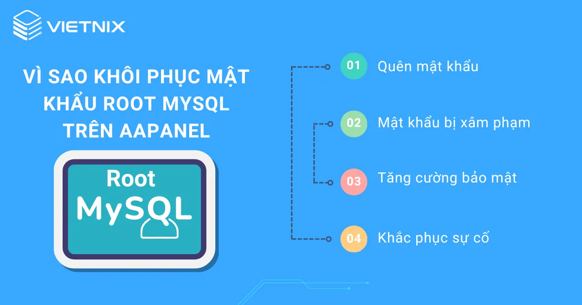 Khôi phục mật khẩu Root MySQL trên aaPanel