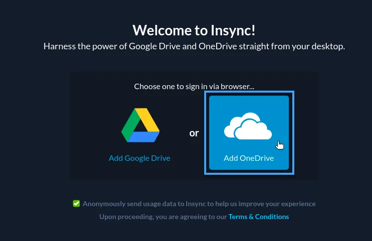 Cách sử dụng OneDrive trong Linux đơn giản nhất 30 Giao diện sau khi hoàn tất quá trình