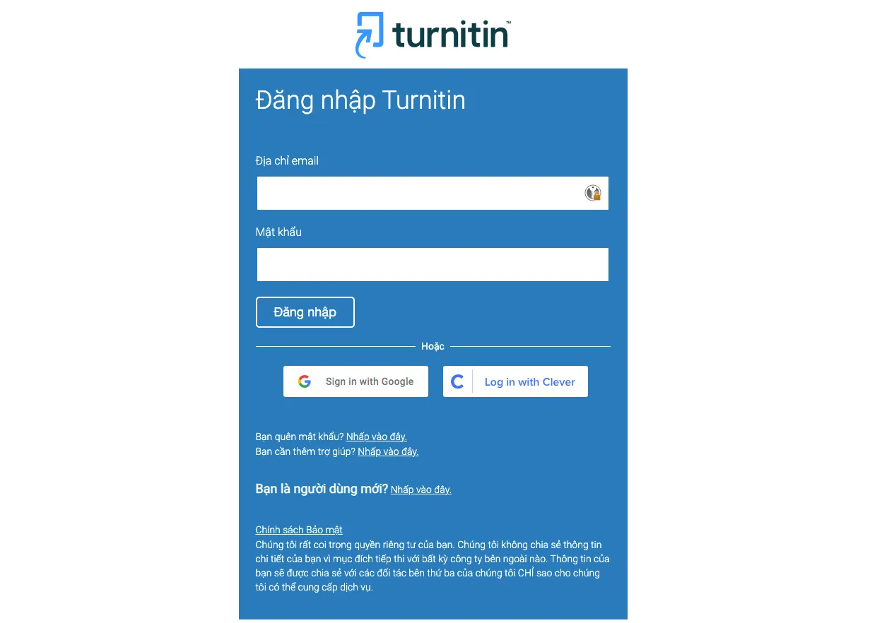 Phần mềm kiểm tra đạo văn tốt nhất Turnitin