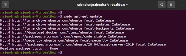 Hướng dẫn cài đặt và sử dụng SQL Server trên Linux 27 Cập nhật chỉ mục repo