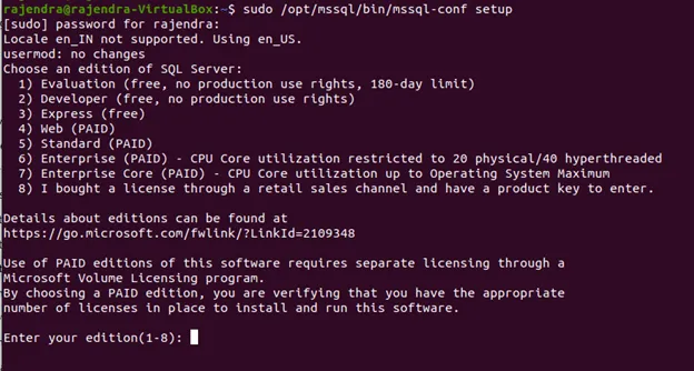 Hướng dẫn cài đặt và sử dụng SQL Server trên Linux 28 Cấu hình SQL Server trên Linux