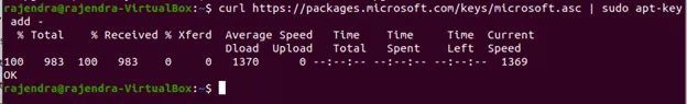 Hướng dẫn cài đặt và sử dụng SQL Server trên Linux 32 Cài đặt CURL và import public key GPG