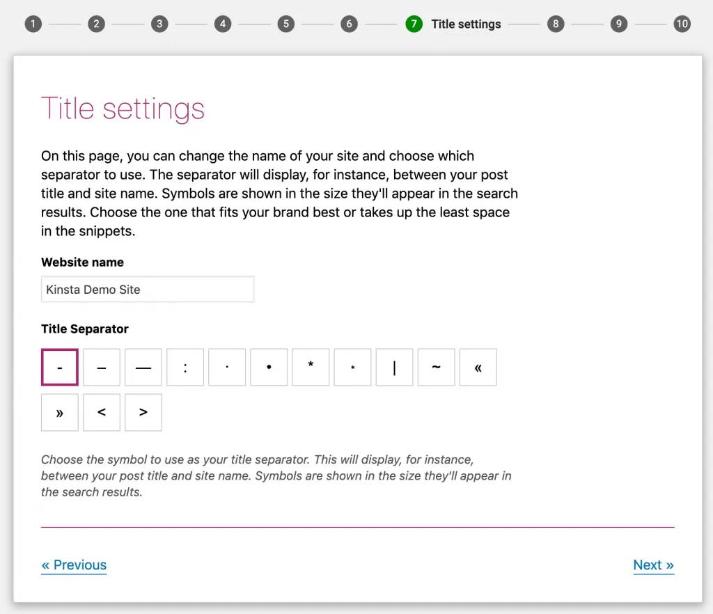 Yoast SEO là gì? Cách cài đặt và hướng dẫn sử dụng Yoast SEO cho người mới 61 Cài đặt cho tiêu đề
