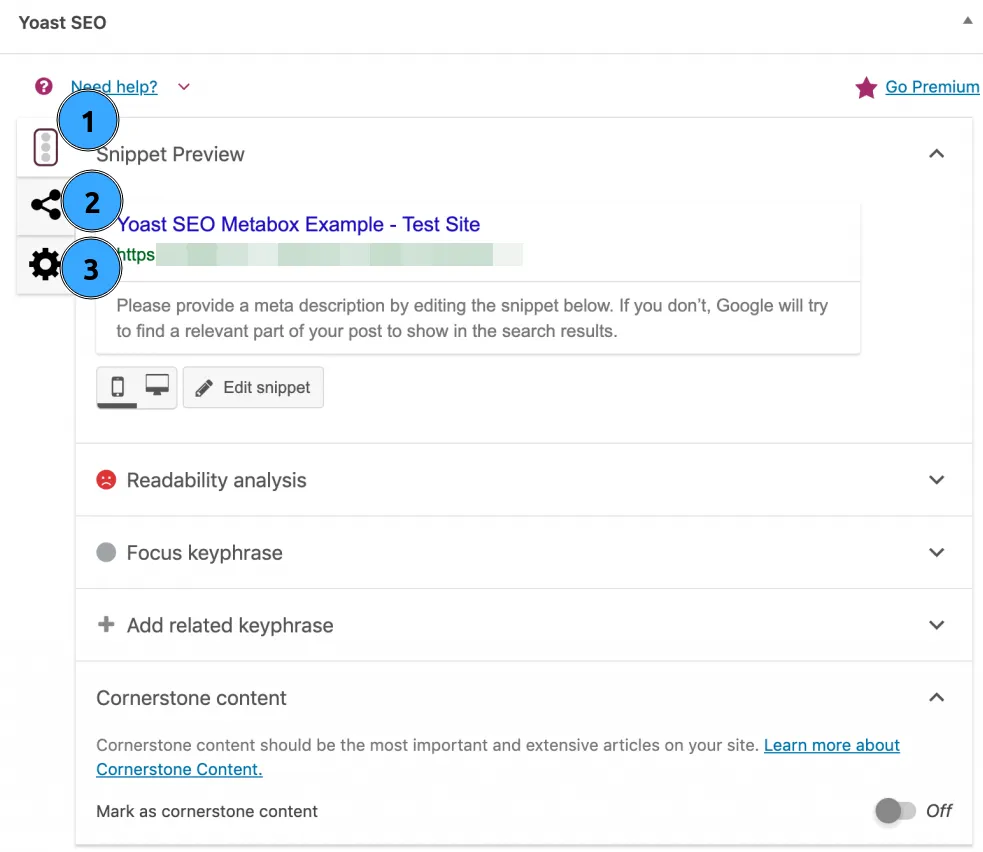 Yoast SEO là gì? Cách cài đặt và hướng dẫn sử dụng Yoast SEO cho người mới 63 Tương tác Metabox