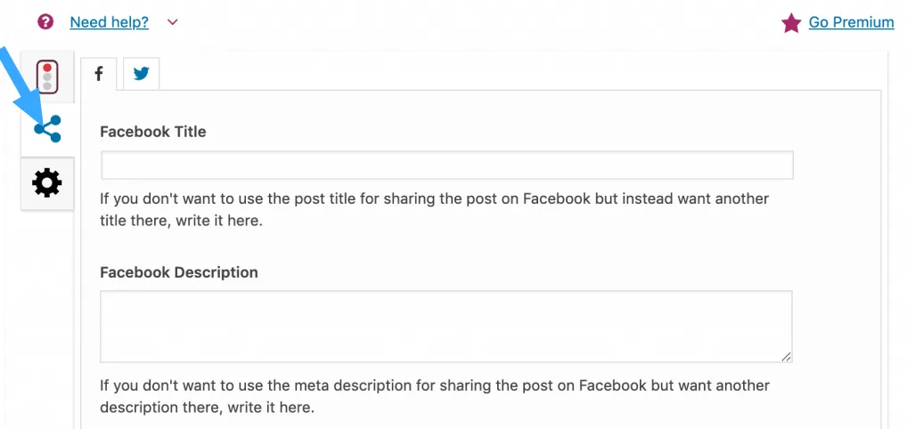 Yoast SEO là gì? Cách cài đặt và hướng dẫn sử dụng Yoast SEO cho người mới 69 Tab Social Media trong Yoast SEO