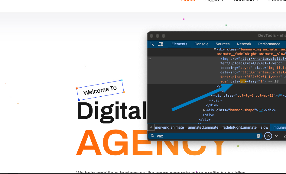 Vietnix: Case Study Nhantam.digital - Tối Ưu Tốc Độ Website 6 Tối ưu lazyload các hình ảnh viewport