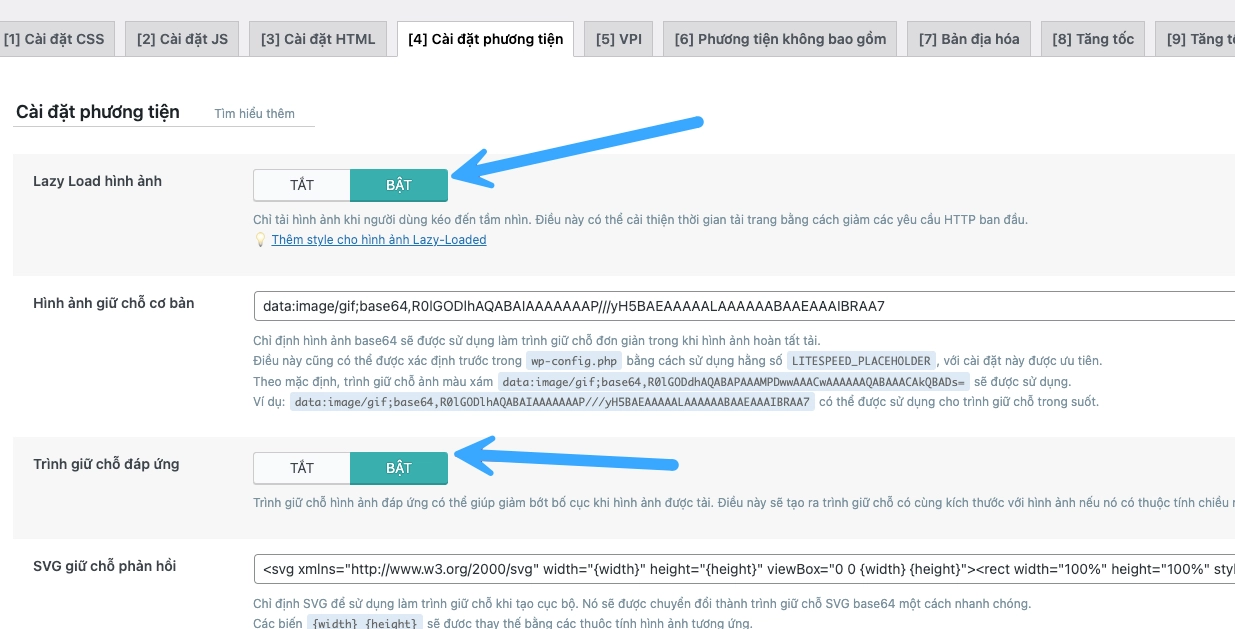 Vietnix: Tối Ưu Xuân An Vina - Case Study Tối Ưu Tốc Độ 13 Bật Lazy Load cho hình ảnh và Trình giữ chỗ đáp ứng