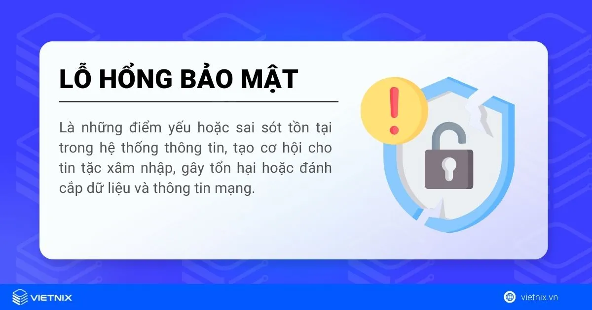 Lỗ hổng bảo mật là gì? Cách ngăn chặn và phòng chống hiệu quả 15 Lỗ hổng bảo mật là gì?